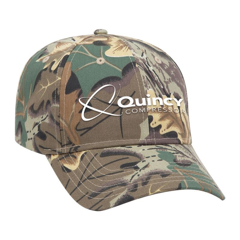 Quincy Camouflage Cotton Twill Cap