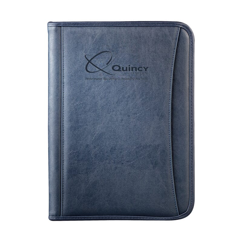 Quincy DuraHyde Zippered Padfolio