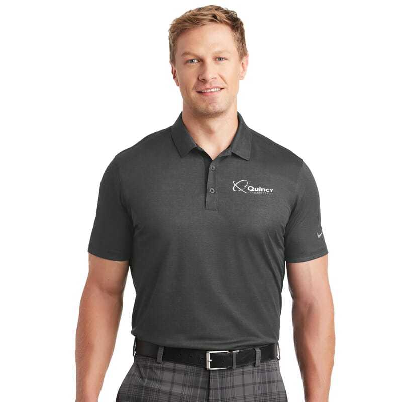 Quincy Nike Dri-FIT Crosshatch Polo