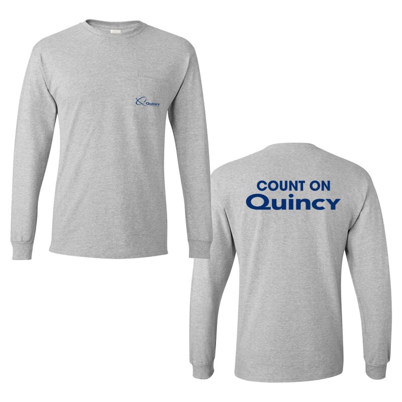 Quincy Long Sleeve Pocket T-Shirt
