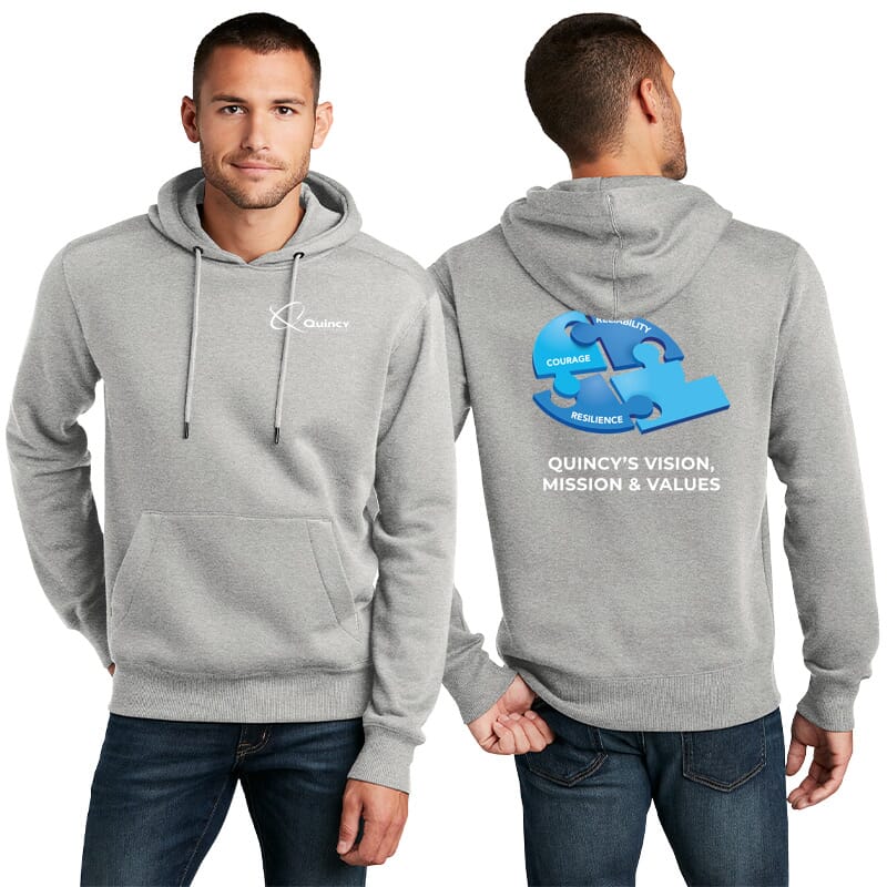 Quincy District Perfect Weight Fleece Hoodie