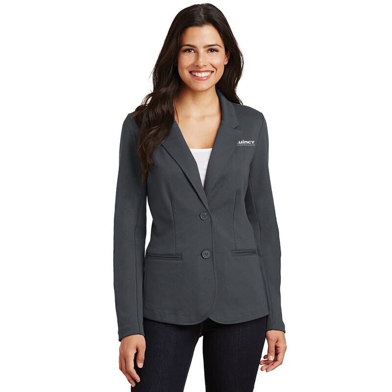 Quincy Port Authority Women's Knit Blazer