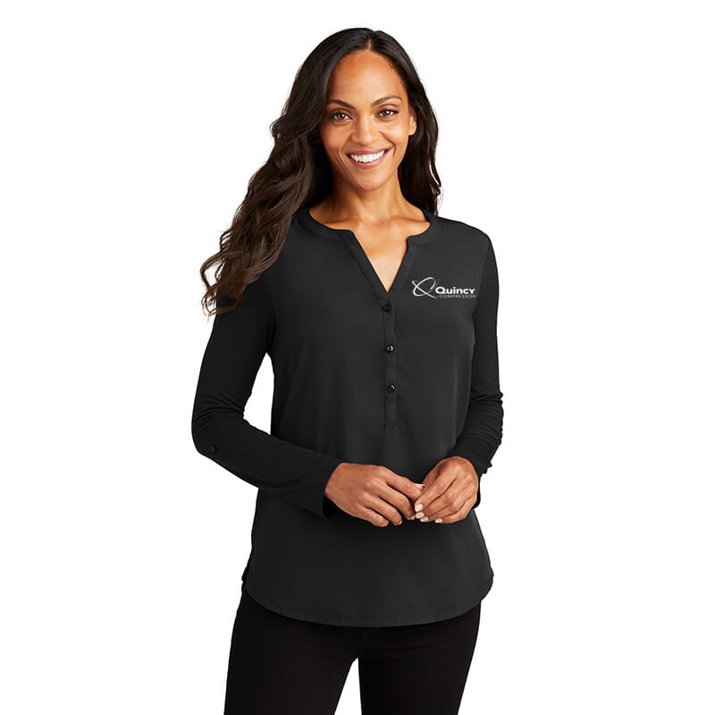 Quincy Port Authority Women's Concept Henley Tunic