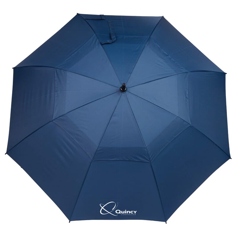 Quincy 58" Recycled Golf Umbrella with Wooden Handle