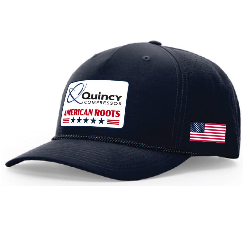 Quincy American Roots Richardson Laser Performance Rope Cap 