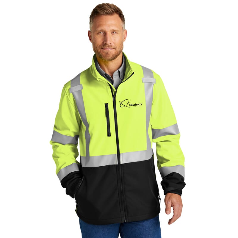 Quincy CornerStone ANSI 107 Class 3 Soft Shell Jacket