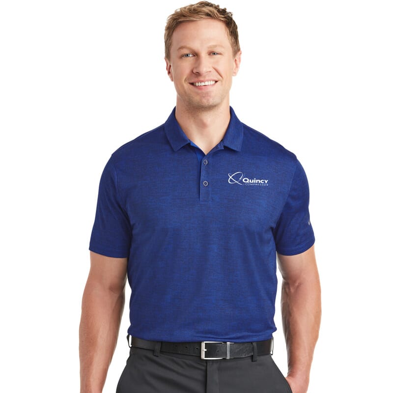 Quincy Nike Dri-FIT Crosshatch Polo