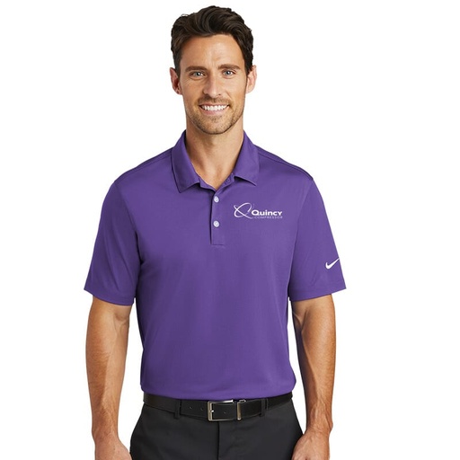 [2300682] Quincy NIKE Dri-FIT Vertical Mesh Polo