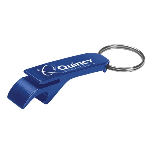 [2300736] Quincy Aluminum Bottle & Can Opener Key Ring