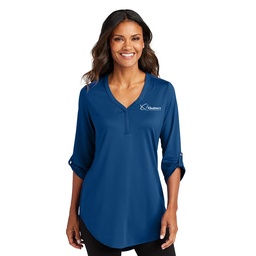 [101099937] Quincy Port Authority Women's City Stretch 3/4 Sleeve Tunic